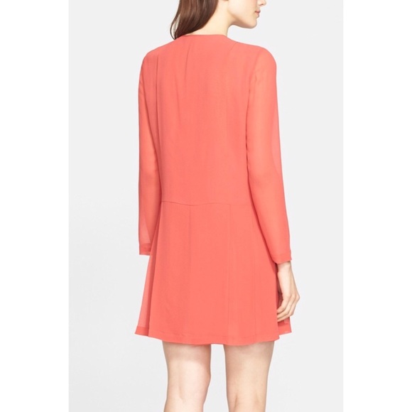 COPY - Tory Burch pleated silk dress - Picture 4 of 8